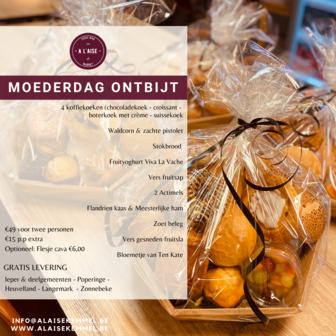 Moederdag ontbijtmandjes 2025